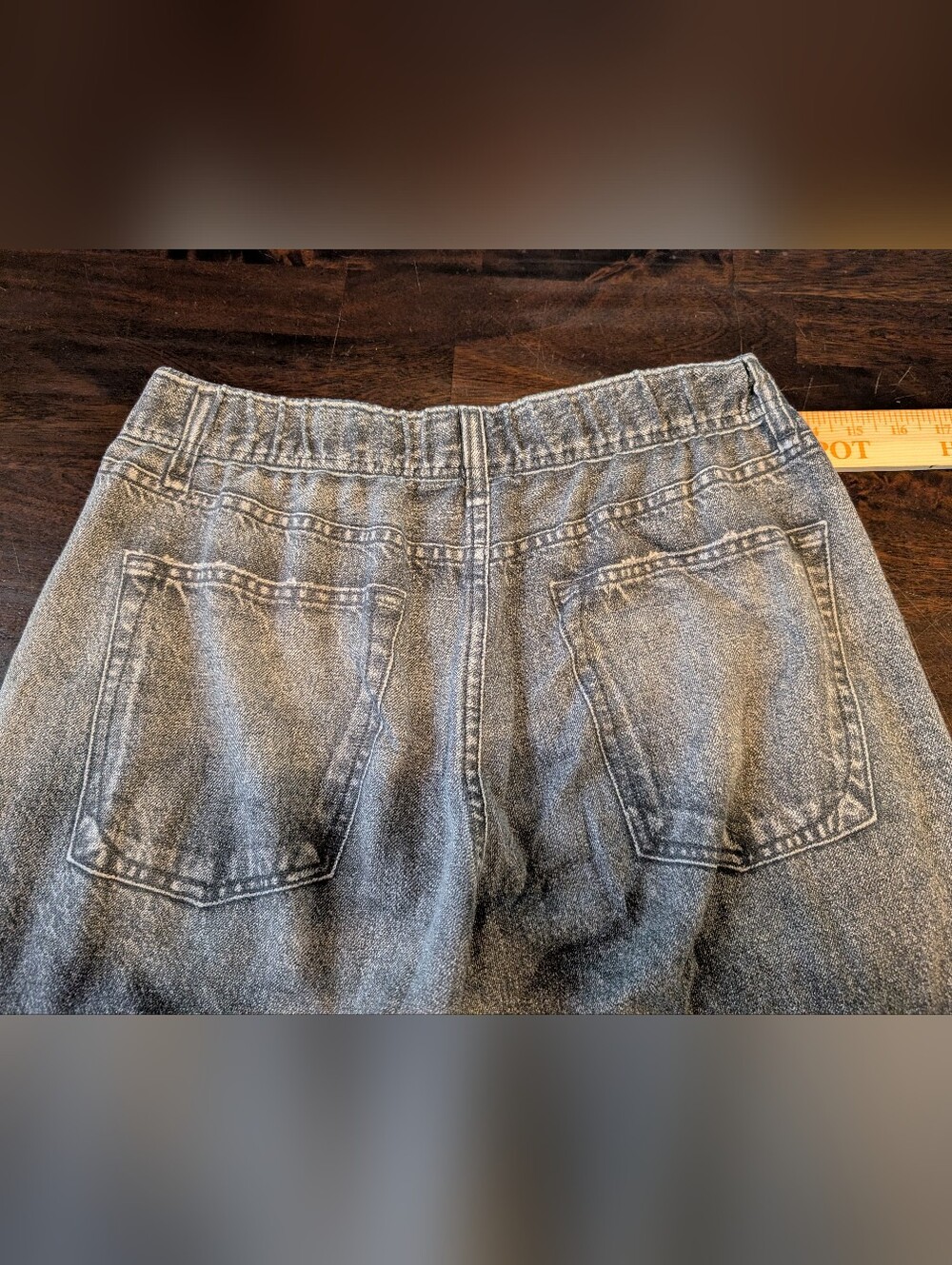 rag & bone Miramar Gray Acid-Wash Joggers, Women's M - Picture 6 of 7
